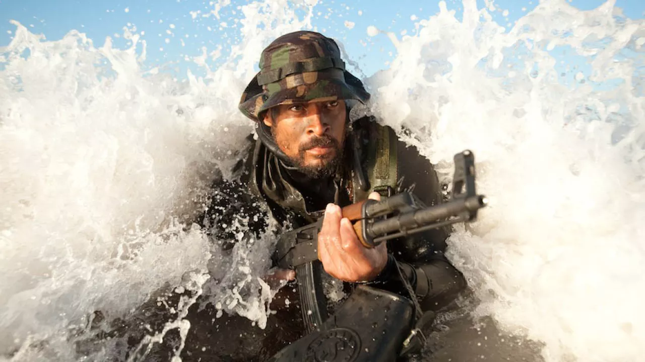 Navy Seal with AK-47